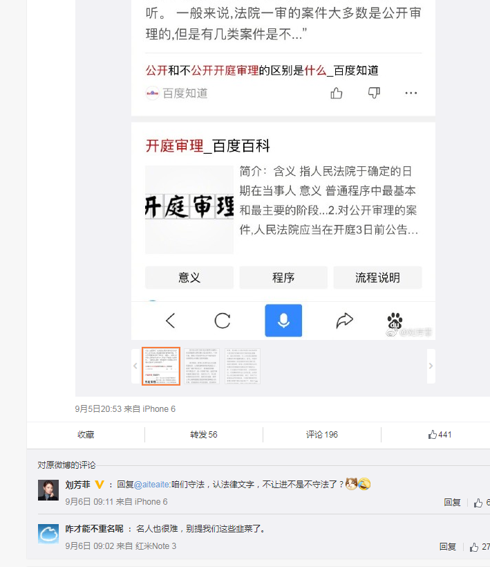 开庭审理