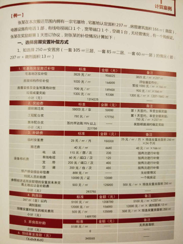 指挥部的宣传册第一个案例