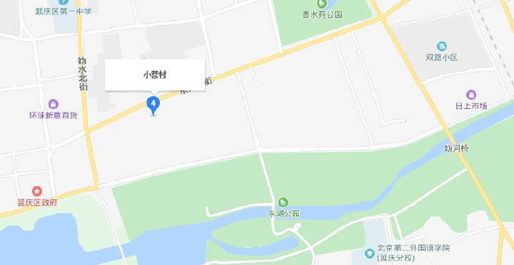 小营村,以及紧挨小营村的石河营地块,靠近区政府,周围有三个公园以及学校、医院